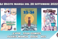 Le uscite manga del 28 settembre 2022