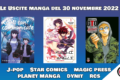 Le uscite manga del 30 novembre 2022