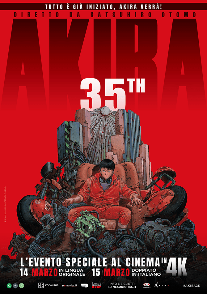 Akira ritorna al cinema in 4K